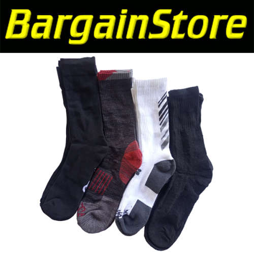 12 Pack Mens Crew Socks