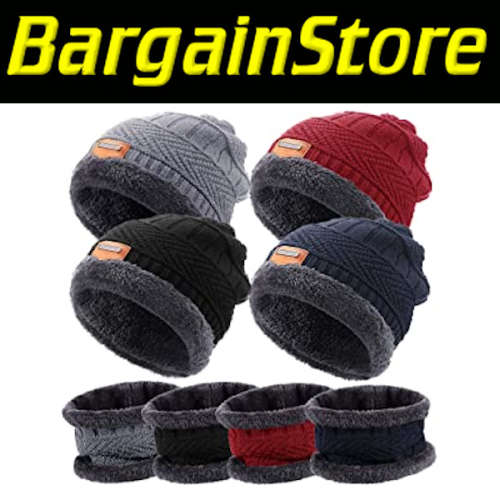 UNISEX Beanie and Neck Warmer Set