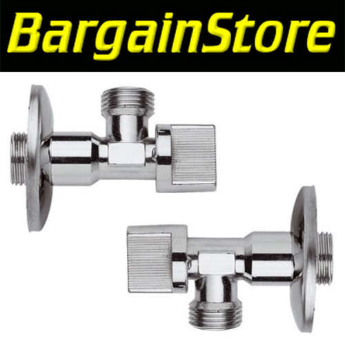 2 Pack Angle Valve Set - 3 ON AUCTION