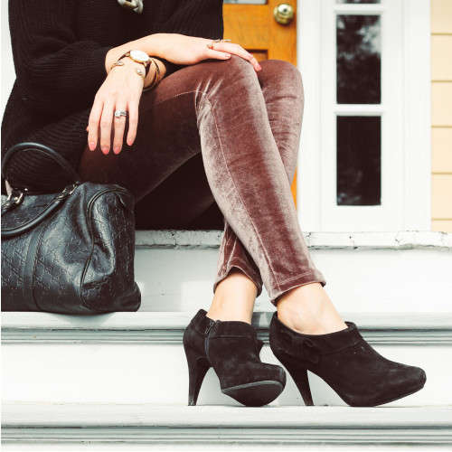 Warm, Winter Velvet Leggings - 3 ON AUCTION