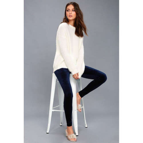 Warm, Winter Velvet Leggings - 3 ON AUCTION