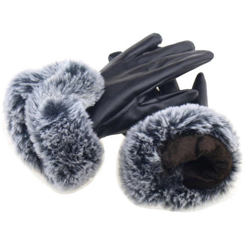 Ladies Fleece Lined Gloves - 3 ON AUCTION