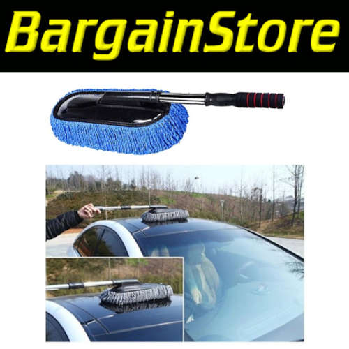 Telescopic Microfibre Car Polishing Brush
