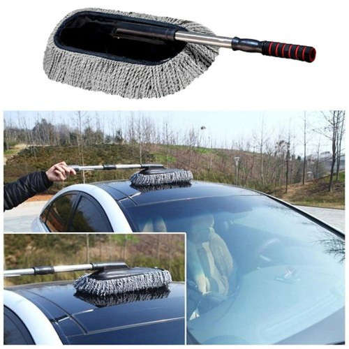Telescopic Microfibre Car Polishing Brush
