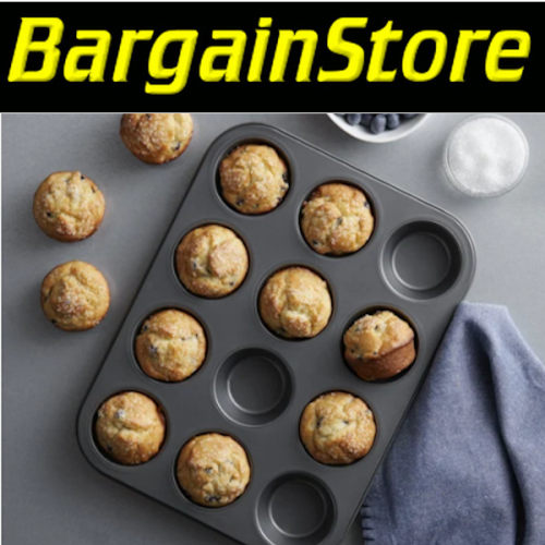 12 Cup Muffin Tray - 3 ON AUCTION