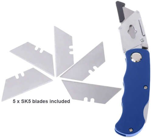 Folding Solid Utility Knife - 3 ON AUCTION