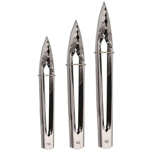 3 Piece Food Tongs - 3 ON AUCTION