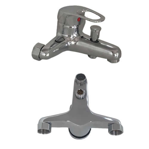 Bath Mixer With Shower Hose