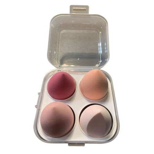 4 Piece Beauty Blender Set with Case