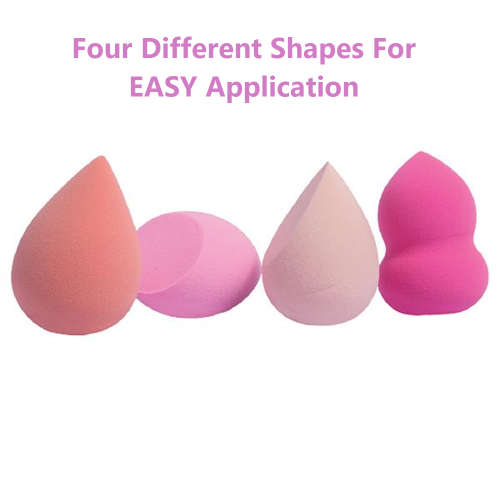 4 Piece Beauty Blender Set with Case