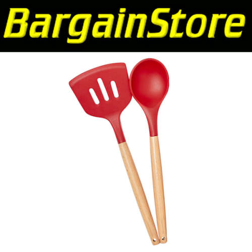 Spatula and Ladle Silicone Utensil Set - 3 ON AUCTION