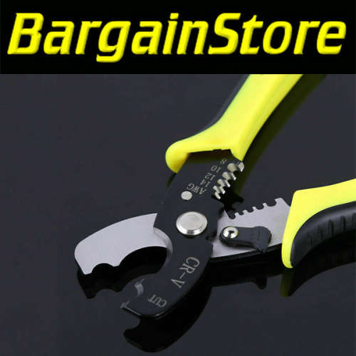 8` Heavy Duty Cable Cutter and Stripper - 3 ON AUCTION