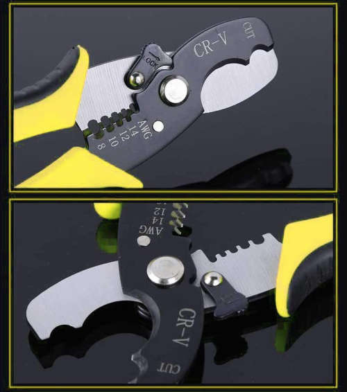 8` Heavy Duty Cable Cutter and Stripper - 3 ON AUCTION