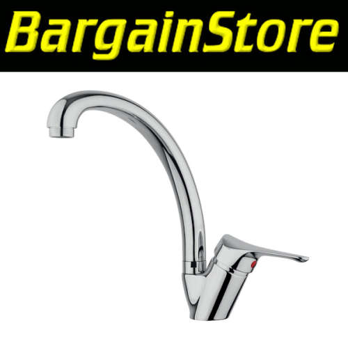 360 Degree Double Sink Curved Kitchen Mixer