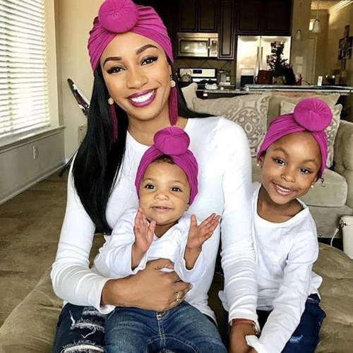 Mommy and Baby Matching Turbans