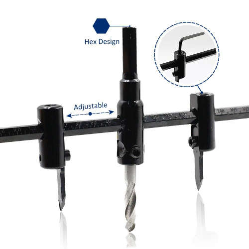 Adjustable Circle Cutter - 3 ON AUCTION