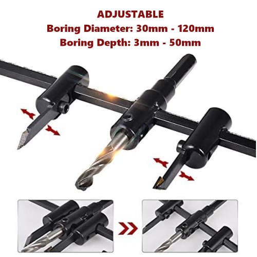 Adjustable Circle Cutter - 3 ON AUCTION