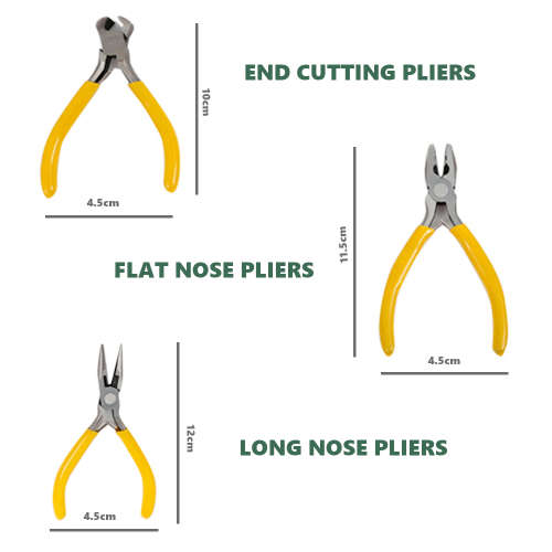 5 Piece Mini Pliers Set