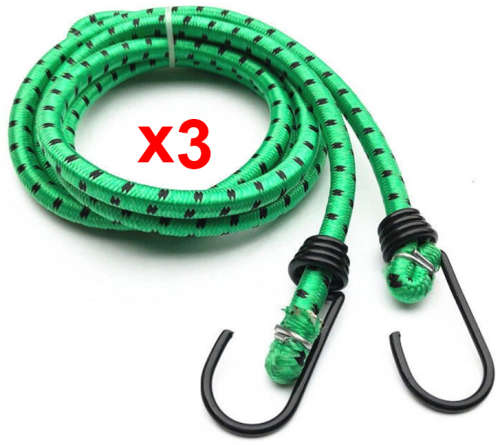 3 Pack Elastic Bungee Cord Straps - 3 ON AUCTION