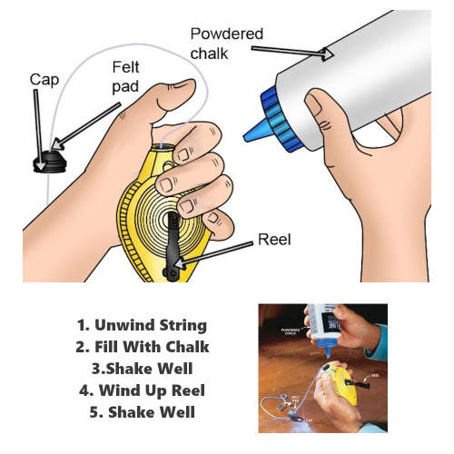 Chalking Line Set - 3 ON AUCTION