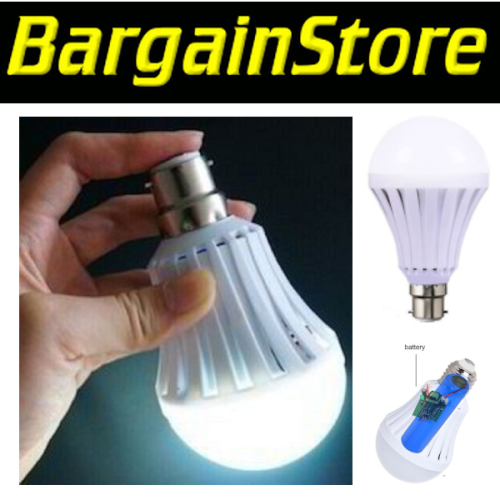 7w Smart Loadshedding Light Bulb B22 - 3 ON AUCTION