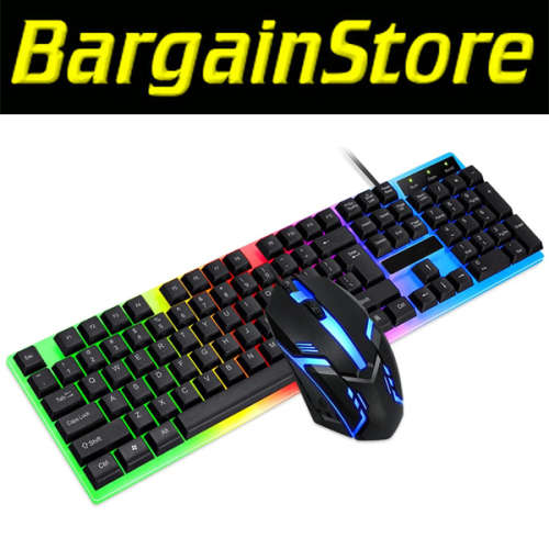 Backlight Gaming Keyboard and Mouse Set