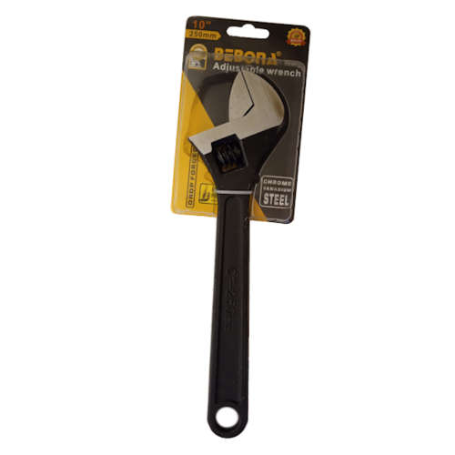 10` 250mm Adjustable Wrench, Shifting Spanner