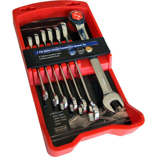 7 Piece Combination Ratchet Spanner Set - NEW LOW SHIPPING