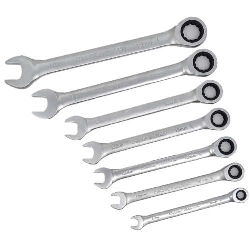 7 Piece Combination Ratchet Spanner Set - NEW LOW SHIPPING