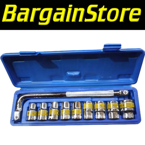 10 Piece 1/2` Socket Set - NEW LOW SHIPPING