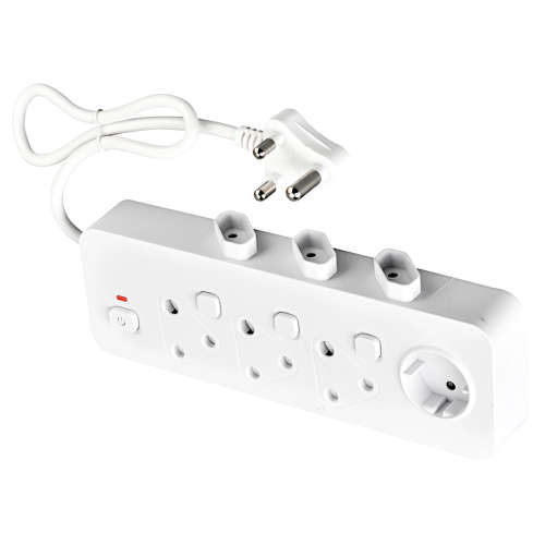 7 Way Multiplug with Individual Push-Button Switches - NEW LOW SHIPPING