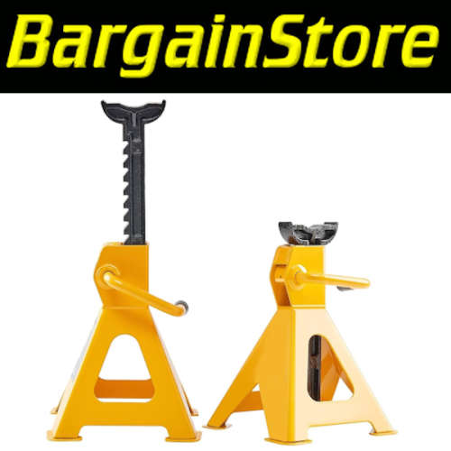 2 Piece 3 Ton Jack Stand Set - NEW LOW SHIPPING