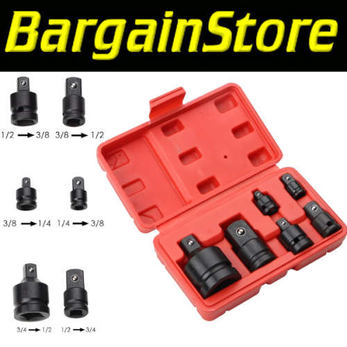 6 Piece Socket Adapter Set - NEW LOW SHIPPING