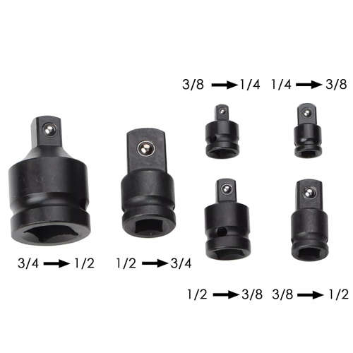 6 Piece Socket Adapter Set - NEW LOW SHIPPING