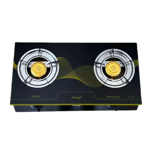 Double Burner Tempered Glass Gas Stove - NEW LOW SHIPPING