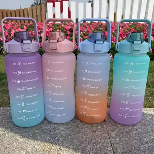 3 Piece Motivational Water Bottle Set