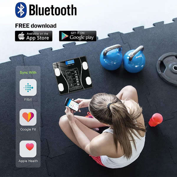 Bluetooth Smart Scale - NEW LOW SHIPPING