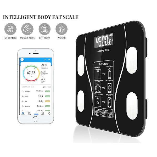 Bluetooth Smart Scale - NEW LOW SHIPPING