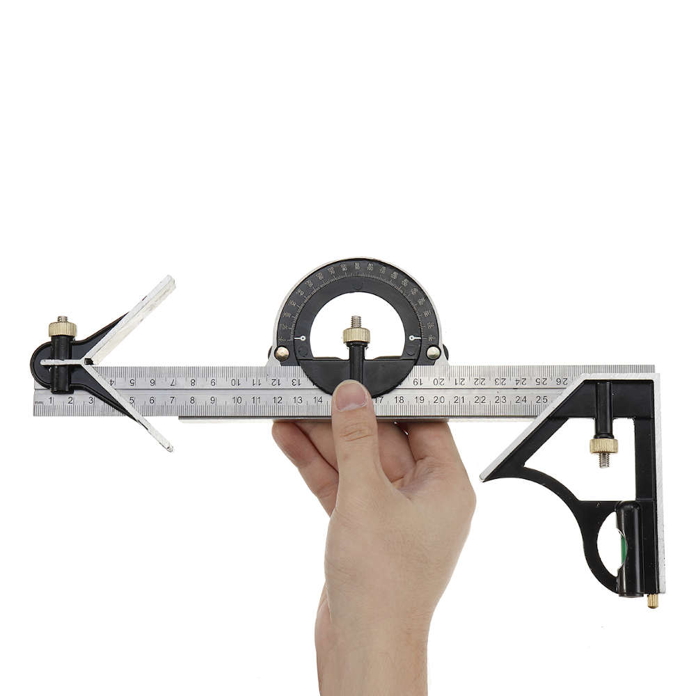 Multi Angle Square Ruler and Spirit Level Device