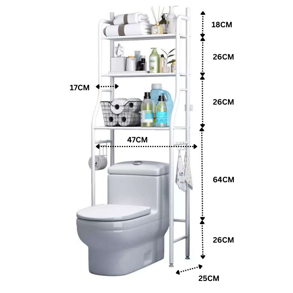 3 Tier Bathroom Organiser Rack