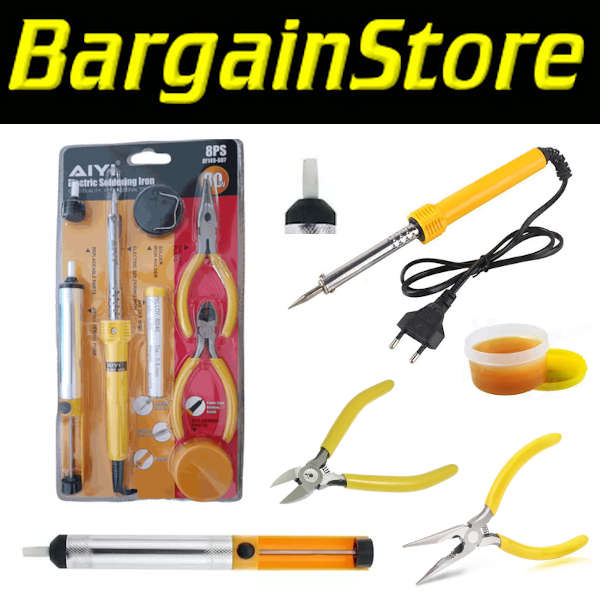 8 Piece 80w Soldering Set