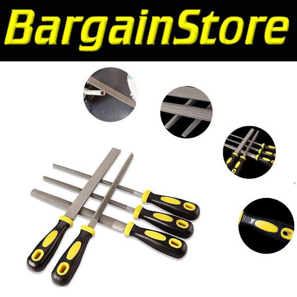 5 Piece Steel File Set