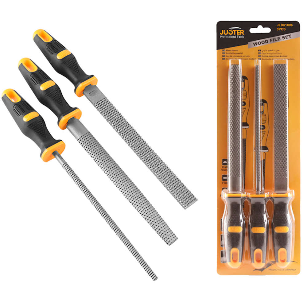 3 Piece Wood File Set