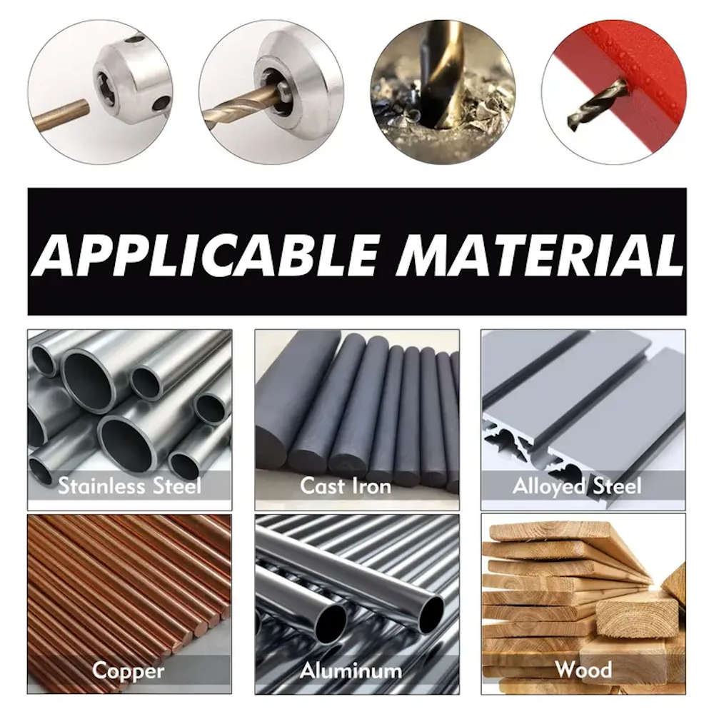 25 Piece HSS Drill Bit Set