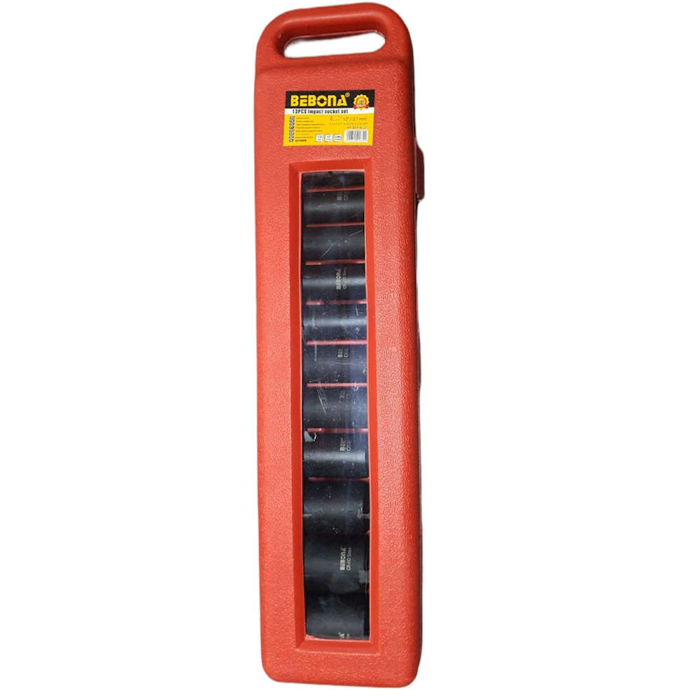 13 Piece 1/2` Deep Impact Socket Set (Up to 32mm)