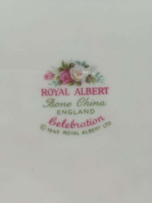 Royal Albert Celebration 34 piece Tea set