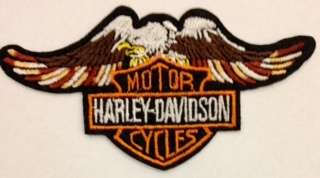 Harley bikers patch embroidery