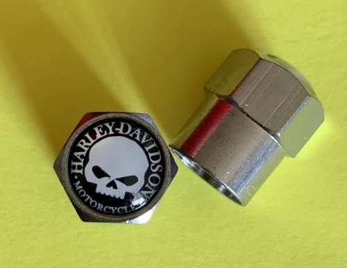 Harley Davidson tyre vent caps