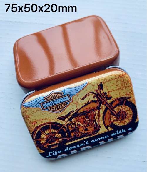 Harley Davidson tin box