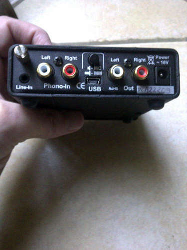 Pro-Ject Phono Box phono stage turntable pre amp usb